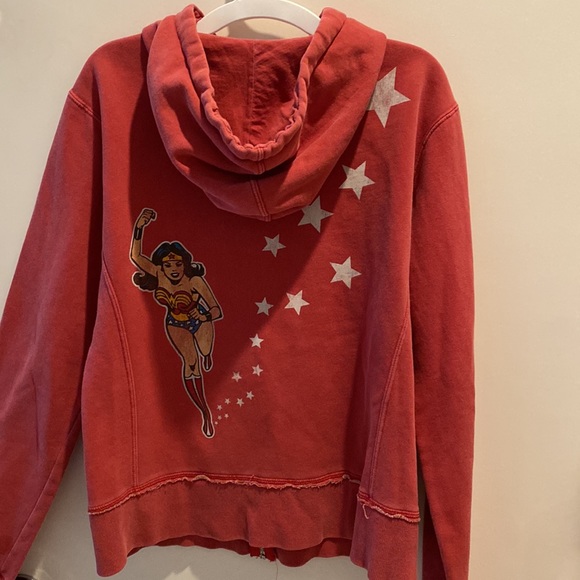 Junk Food Wonder Woman Hoodie Sweatshirt - Picture 3 of 5